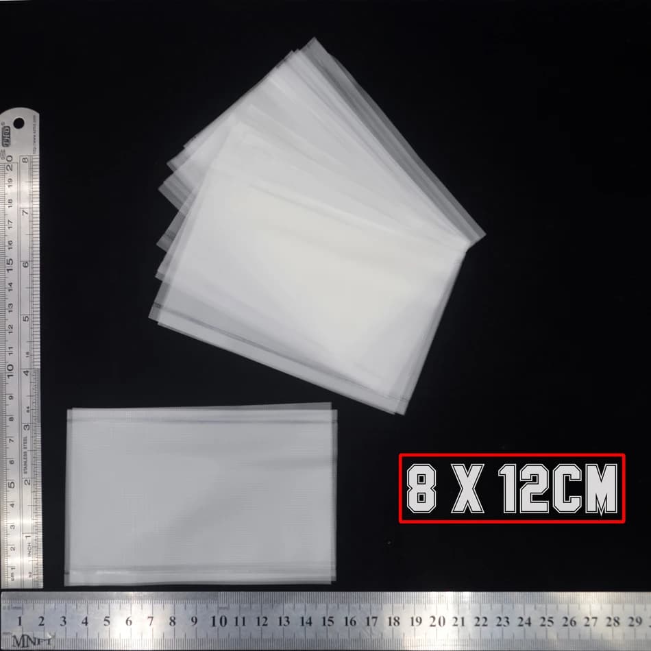 Sacs PVA solubles 500 pièces 8 tailles pour bouillettes carpe équipement pêche rapide dissolution