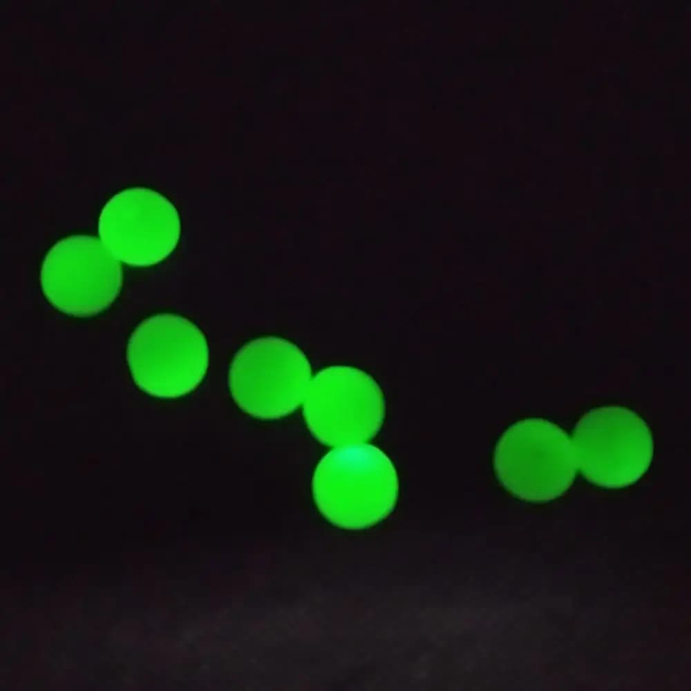 100 perles souples lumineuses pour montages - Stoppers 3-12mm pour hair rig et accessoires de pêche