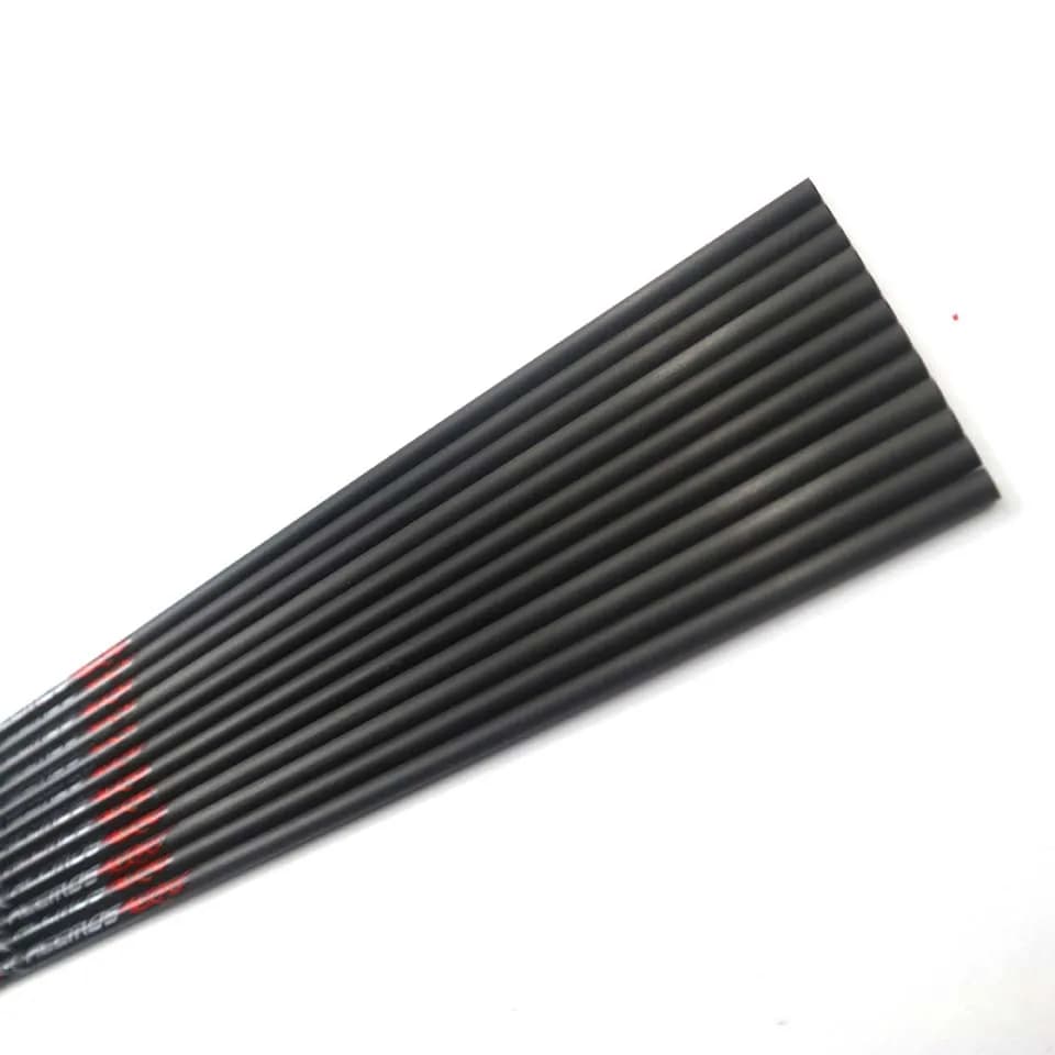 Fûts flèches carbone 32/33 pouces spine 300-700 - 6/12/18pcs pour chasse pêche archerie France