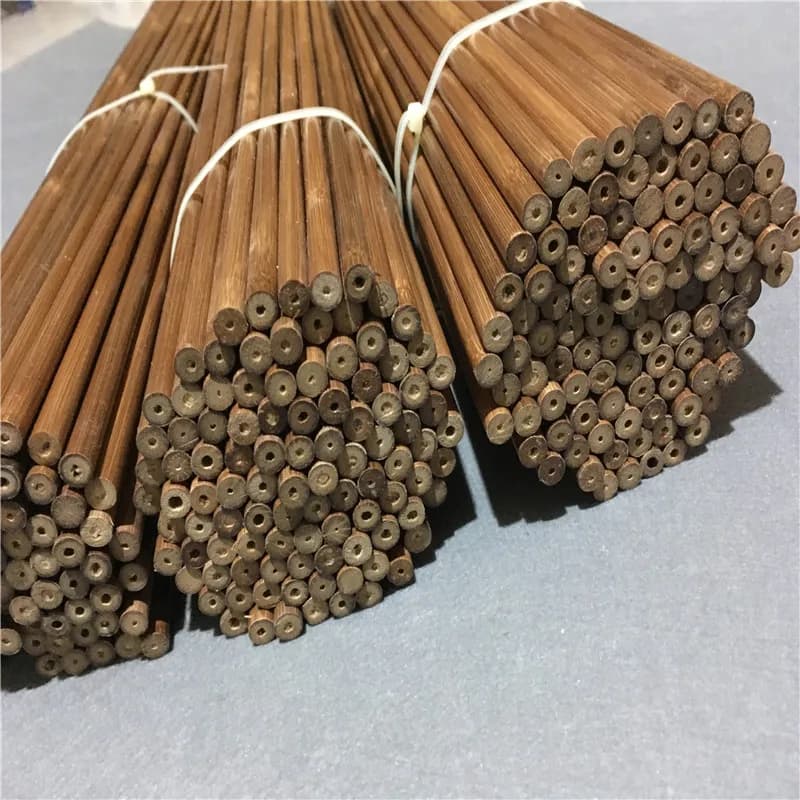 Fûts flèches bambou 80/84cm qualité premium - 12pcs pour fabrication flèches chasse pêche
