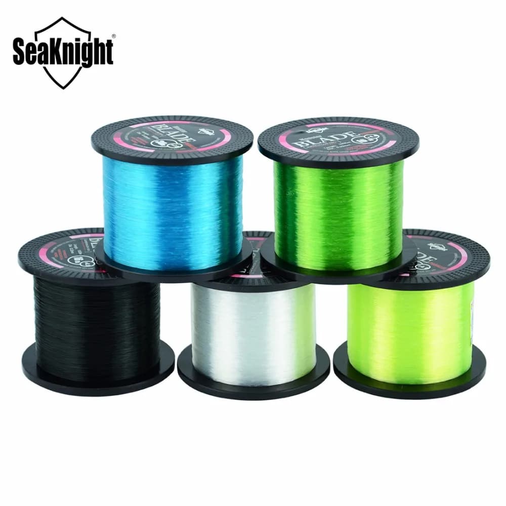 Ligne de pêche monofilament japonais SeaKnight BLADE 1000M pour eau salée et eau douce 2-35LB