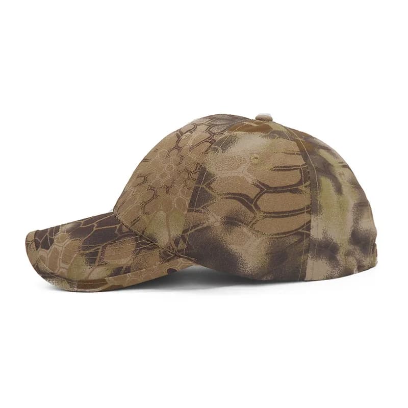Casquette snapback camouflage jungle vintage unisex pêche outdoor ajustable