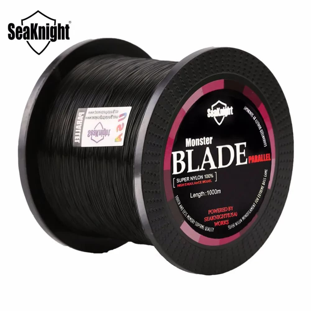 Ligne de pêche monofilament japonais SeaKnight BLADE 1000M pour eau salée et eau douce 2-35LB