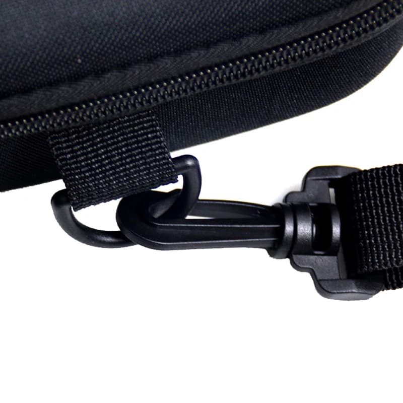 Sac de pêche portable 63cm EVA anti-choc avec sangle - étui de transport pour cannes et moulinets