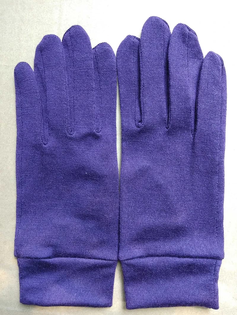 Sous-gants laine mérino 100% Australie unisexe thermique respirable taille XS-XL protection vent