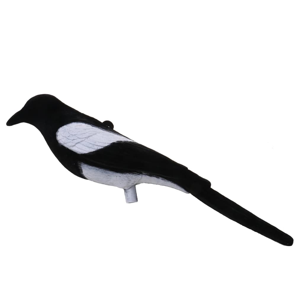 Leurre pie entièrement emplumé réaliste - Appeau de tir 106g durable pour chasse extérieure