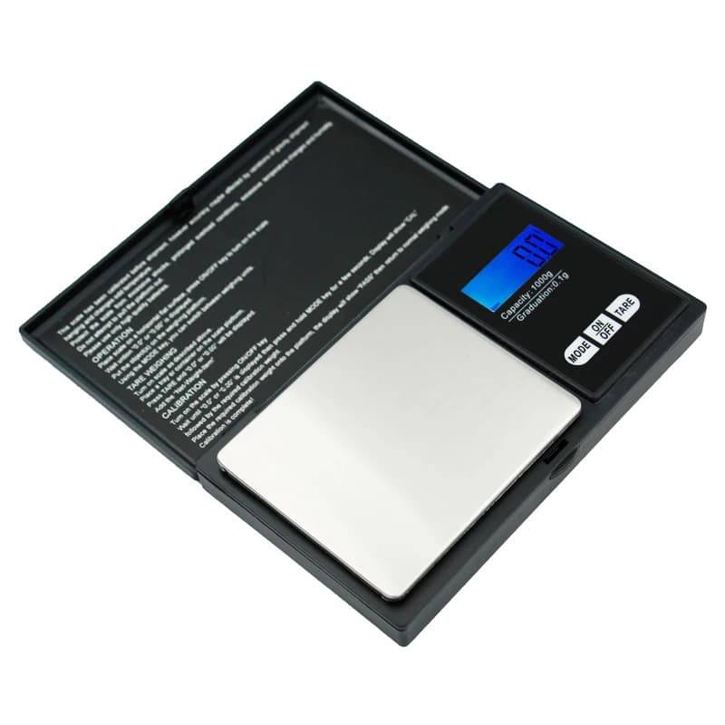 Balance électronique portable 1000g 0.01g - Pèse-bijoux or et accessoires pêche haute précision digitale