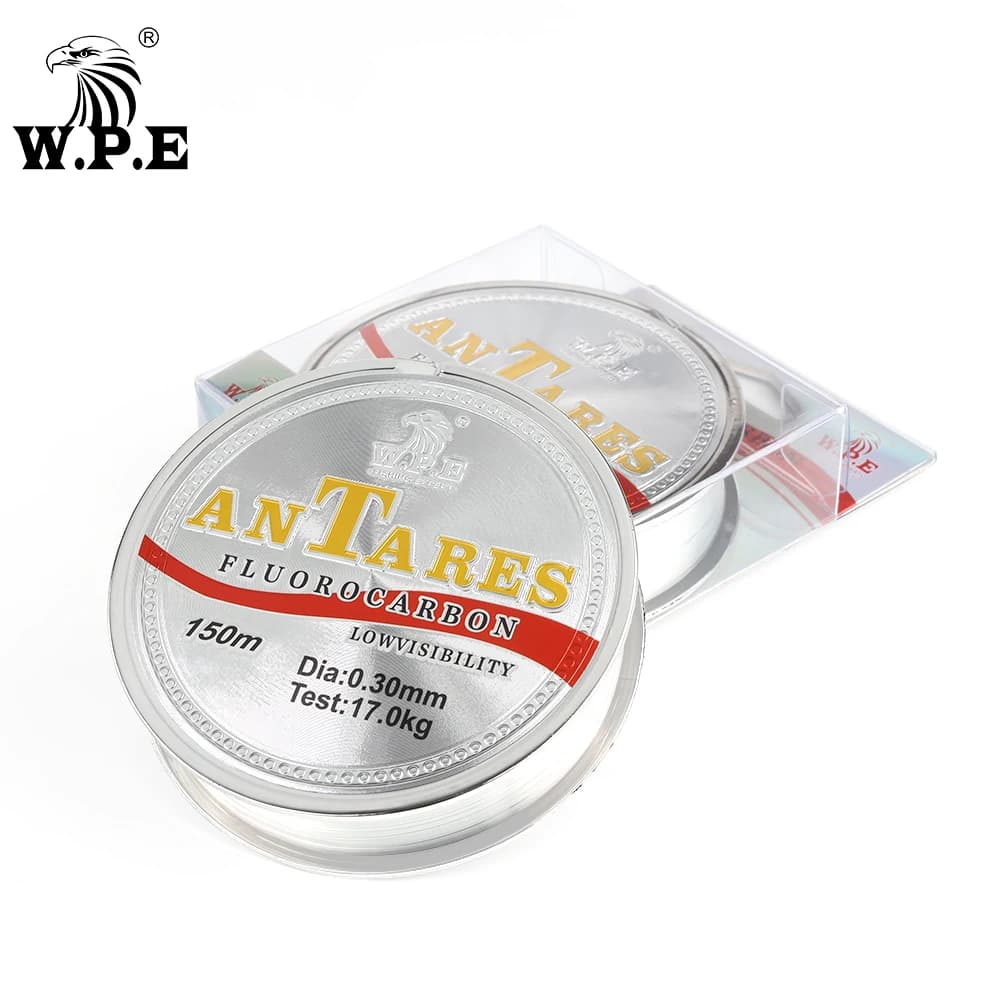 Ligne de pêche fluorocarbone ANTEROS W.P.E 150m pour carpe 10-41kg diamètre 0.20-0.60mm