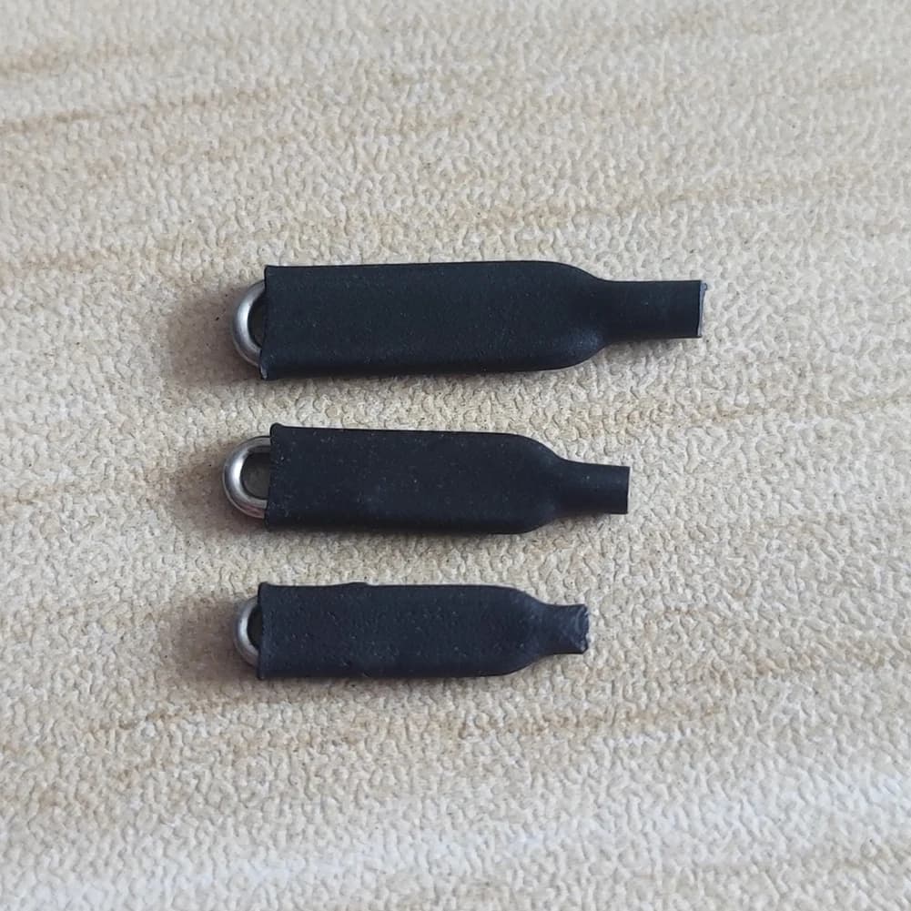 50-200 clips rapides swivels acier pêche carpe S M L avec protecteur hameçon leurre connecteur