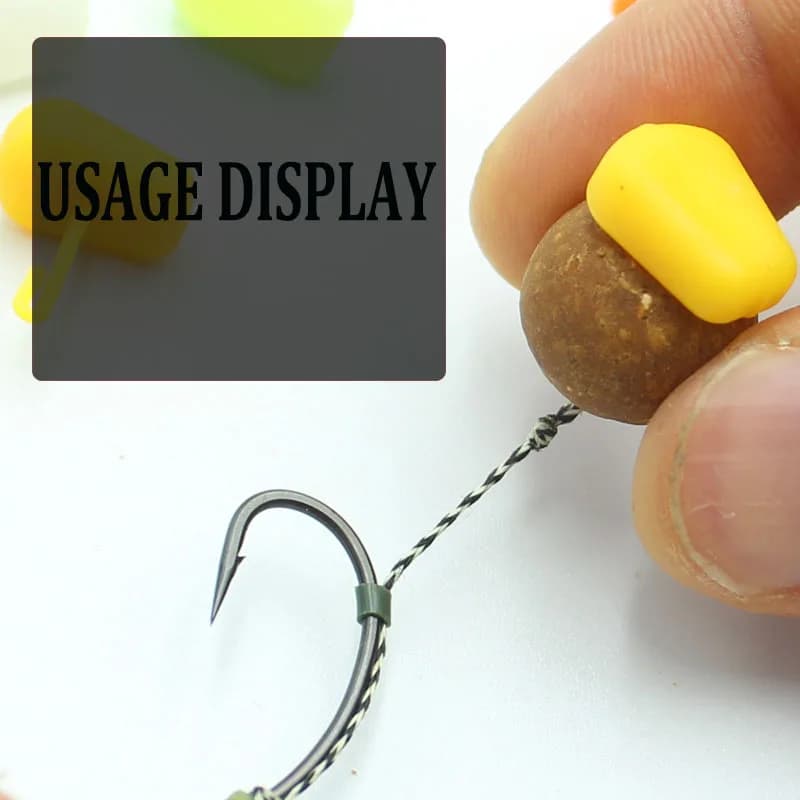 20 boilies en forme de maïs pour carpe et barbeau - Appâts flottants pour montages hair rig
