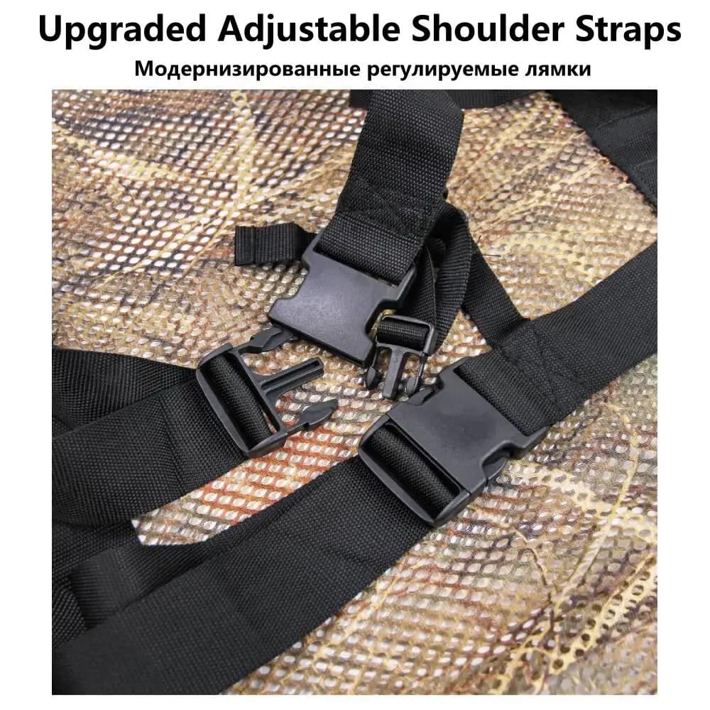 Sac filet anti-résistant pour leurres canards léger avec cordon de serrage pêche