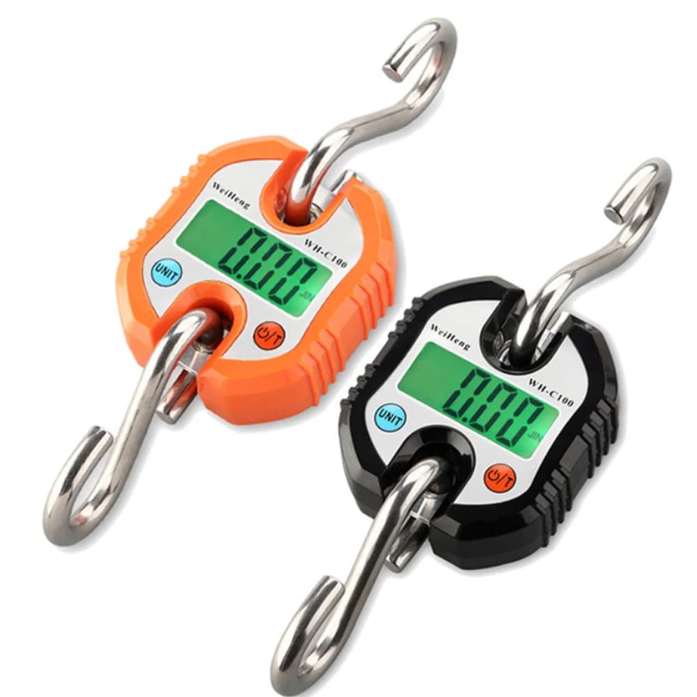 Balance électronique portable détachable 0.2-150kg - micro balance gruau légère pour pêche, agriculture, laboratoire