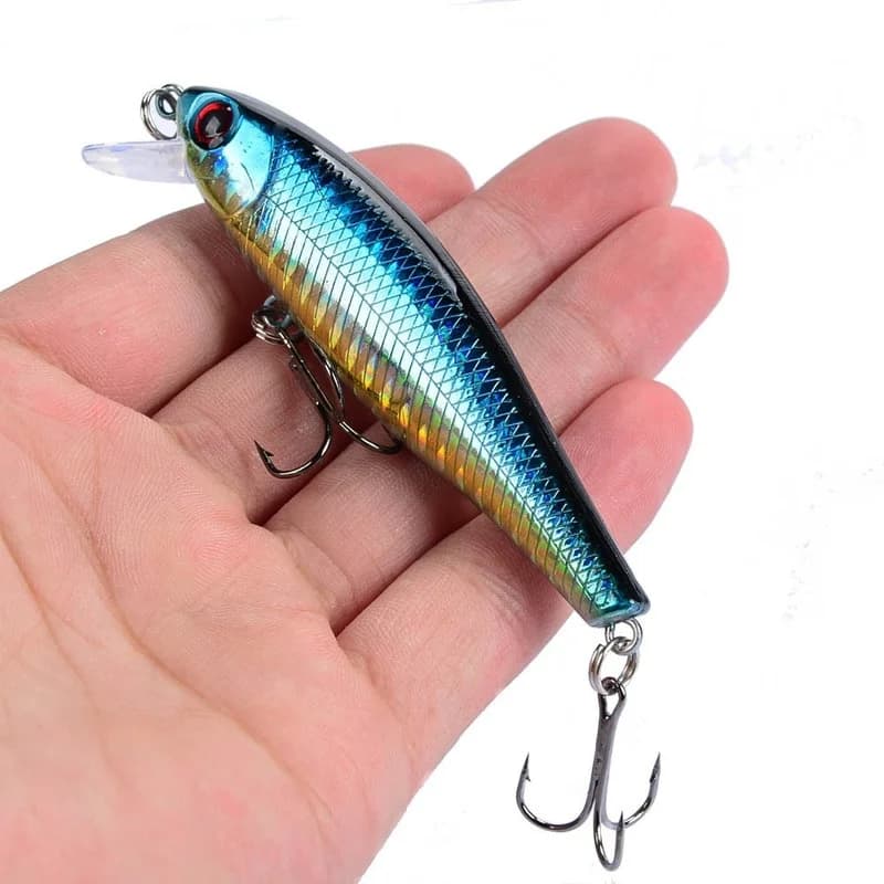 Leurre minnow coulant japonais 8.5cm 9.2g jerkbait pour pêche du brochet et black bass professionnel
