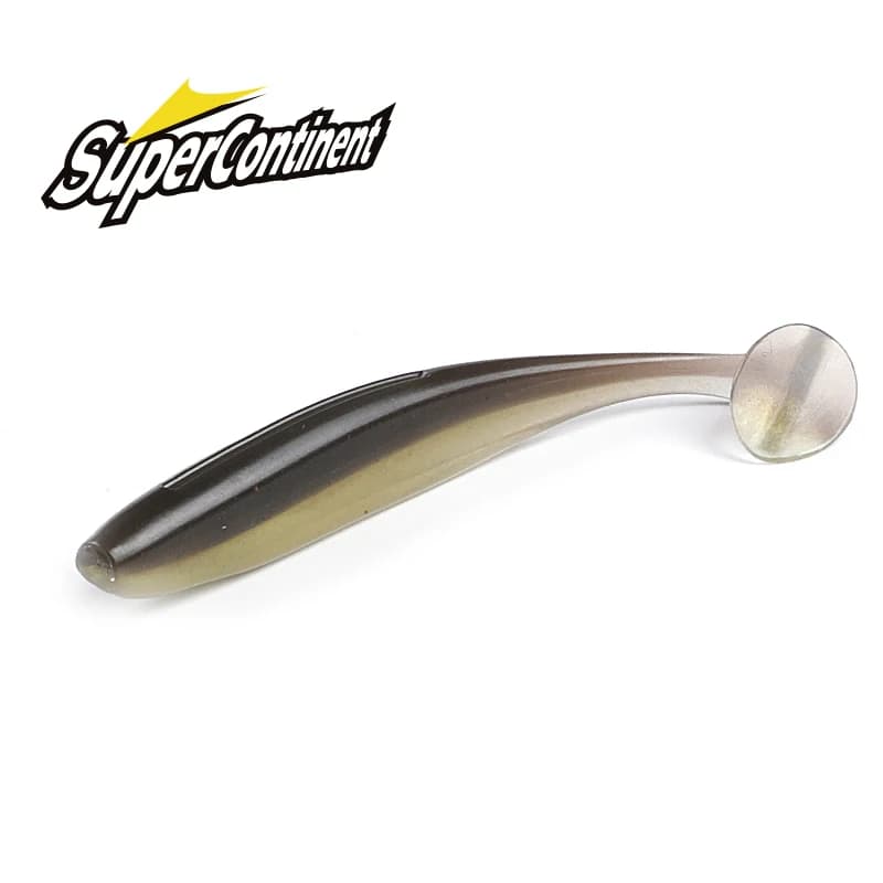 Leurre souple Supercontinent 2023 50 75 100mm pour pêcher le gros brochet avec un hameçon facile