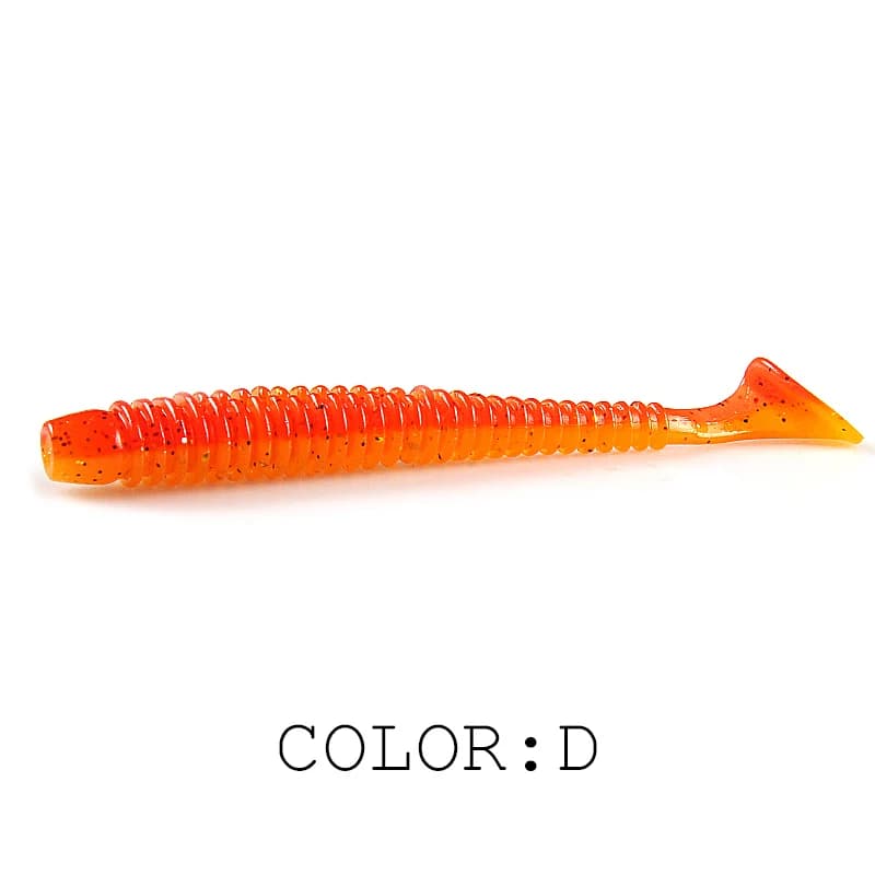 Supercontinent impact ring shad 20/10/6 pièces leurres souples swimbait jigging pêche