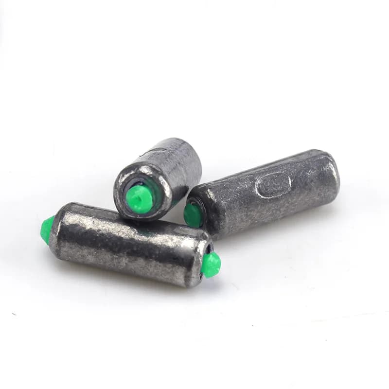Plombs coupe-bordure 1-10g compétition pêche sinkers rapides protection ligne tube 5-15/bag