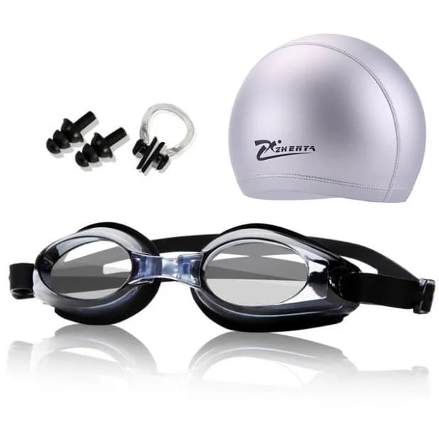 Nouveaux modèles lunettes de plongée anti-buée complètes avec bonnet et accessoires