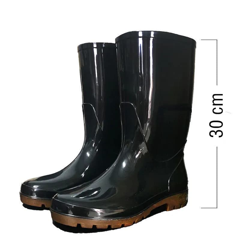 Bottes imperméables surdimensionnées tailles 50-54, chaussures de pluie pour jardin, pêche et travail extérieur anti-dérapantes