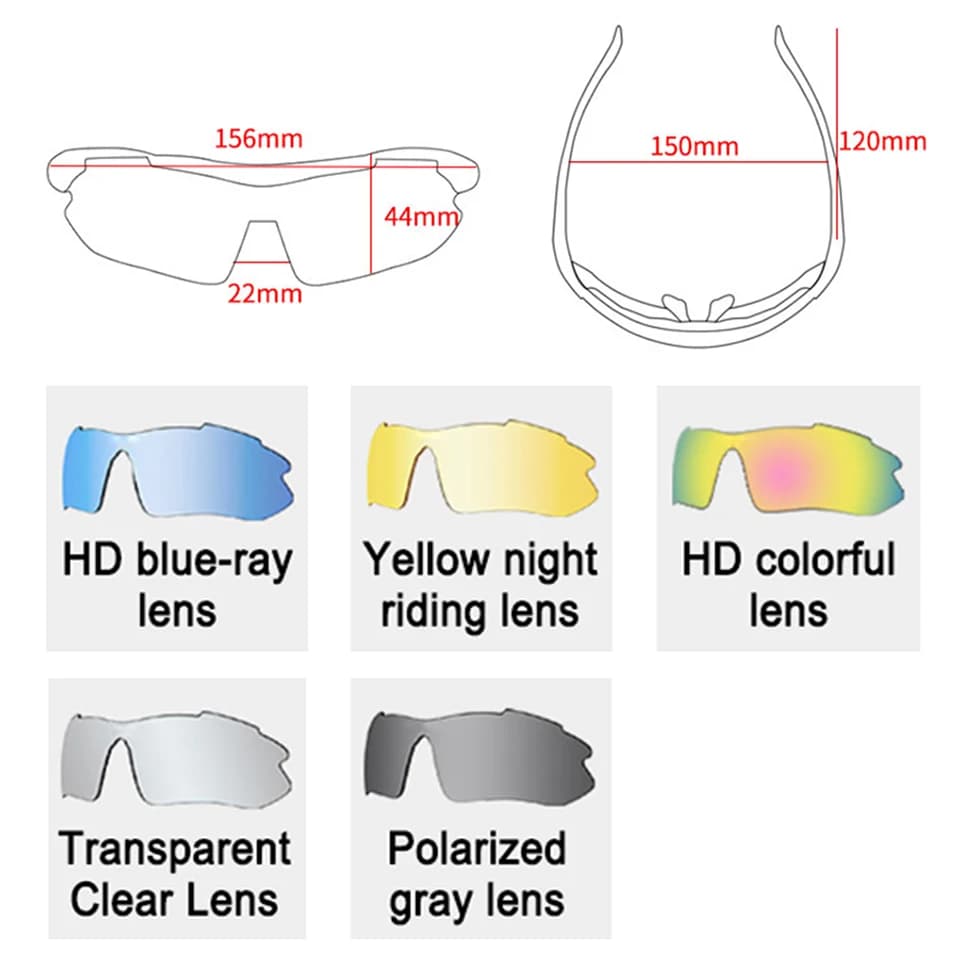 Lunettes LOCLE polarisées UV400 - Randonnée, tir, pêche, escalade - Homme, style tactique, sport polyvalent