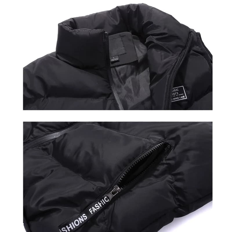Gilet grande taille épais en coton pour pêcheurs, sans manches et confortable tailles larges jusqu'à 8XL