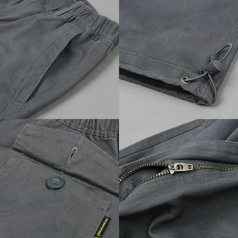 Pantalon ample grande taille homme - confortable pour pêche statique et observation longue durée