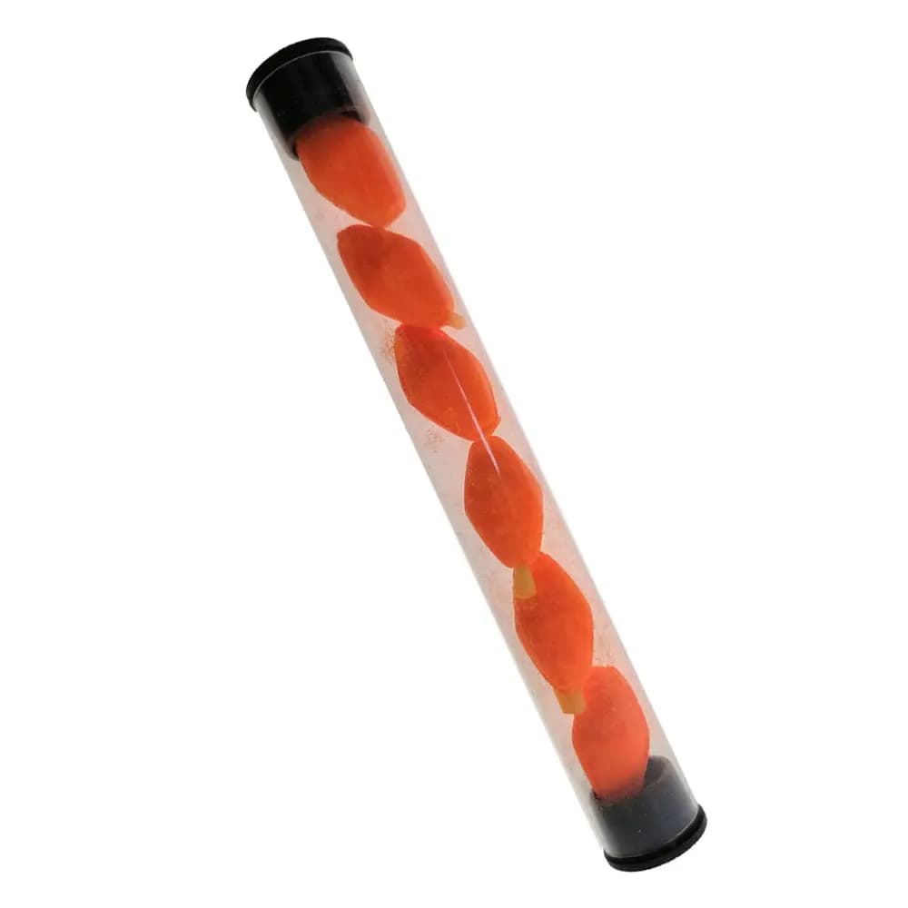 6 indicateurs de touche fluorescents orange et jaune pour la pêche à la mouche, flotteurs en