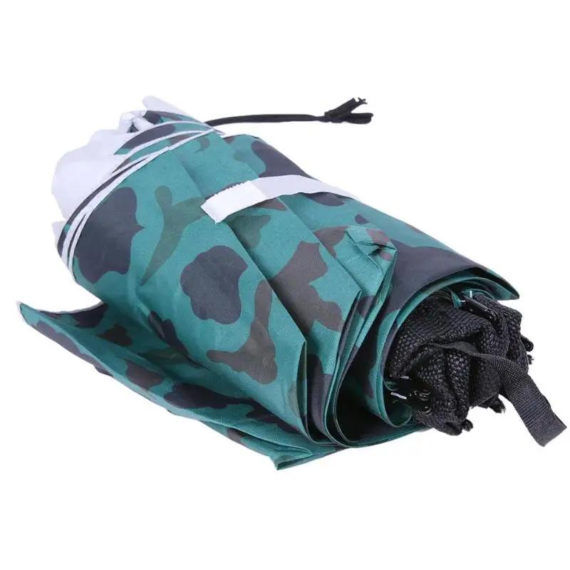 Parapluie chapeau pêche 95cm anti-UV pliable 3 sections - Protection pluie et soleil hommes femmes
