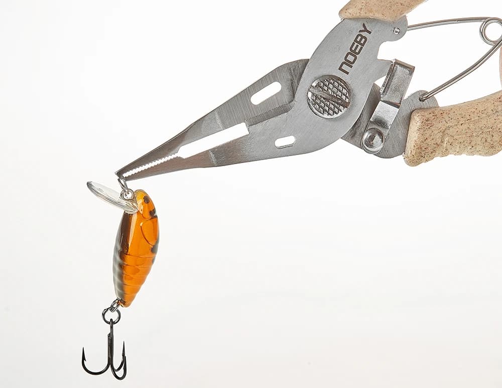 Pinces multifonctions NOEBY en acier inoxydable - Pour décrocher hameçons et couper fils de pêche
