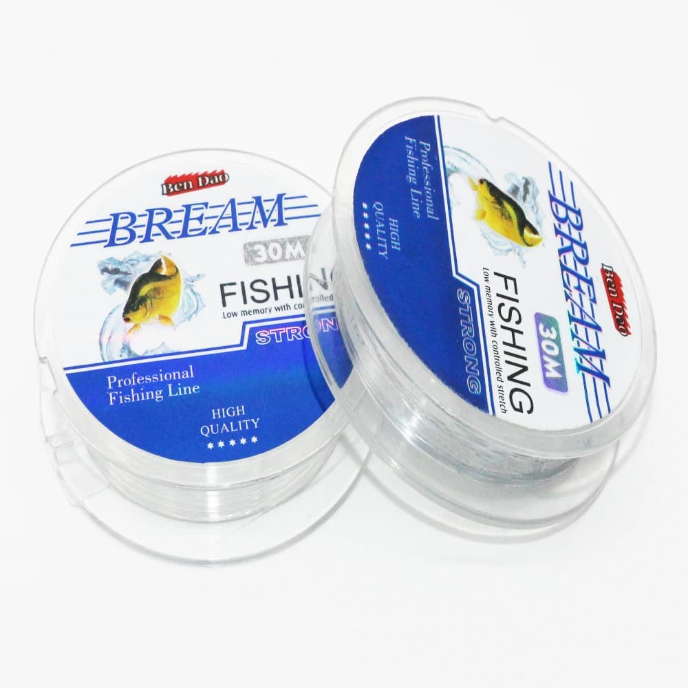 Ligne de pêche hiver monofilament super résistante Japon 0.08mm 0.10mm 0.12mm pour pêche sur glace