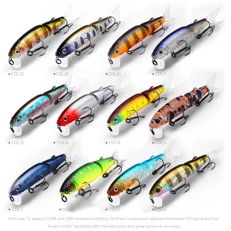Leurre minnow Bearking 11.3cm 13.7g appât professionnel qualité avec hameçon noir ou blanc pour pêche au leurre