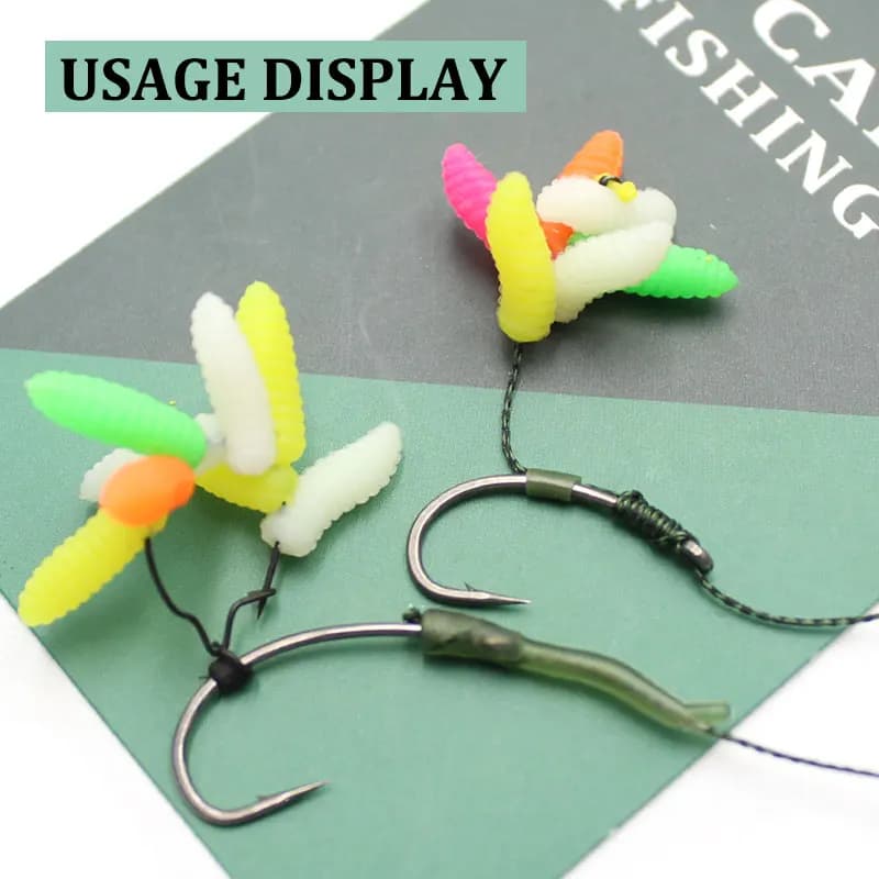 120 boilies pop-up pour pêche carpe - appâts zig rig et chod rig - leurres artificiels maggots