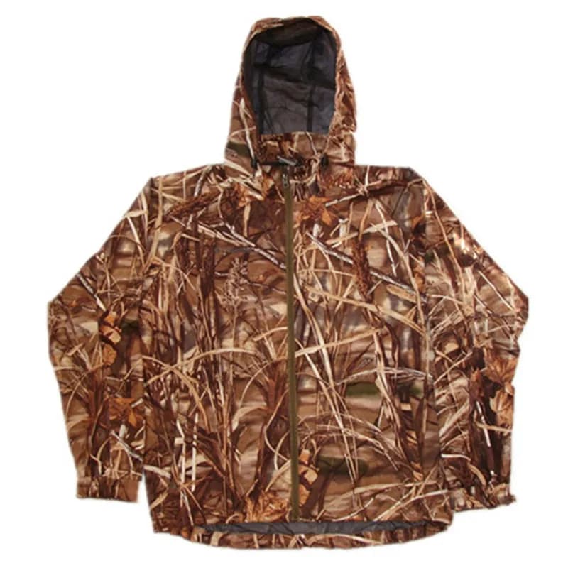 Combinaison camouflage bionique homme pêche extérieure randonnée vêtement tactique silencieux chaud photo