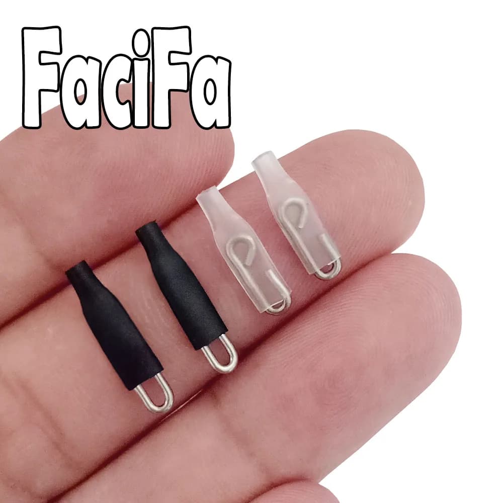 20 pièces attaches rapides plombées sécurité pour pêche carpe - Snaps engates rápidos avec plombs