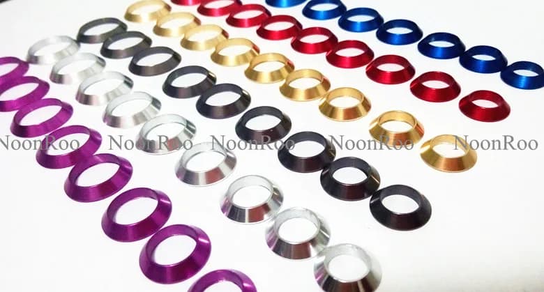 Bague de winding check aluminium pour canne à pêche décoration et réparation DIY mix tailles