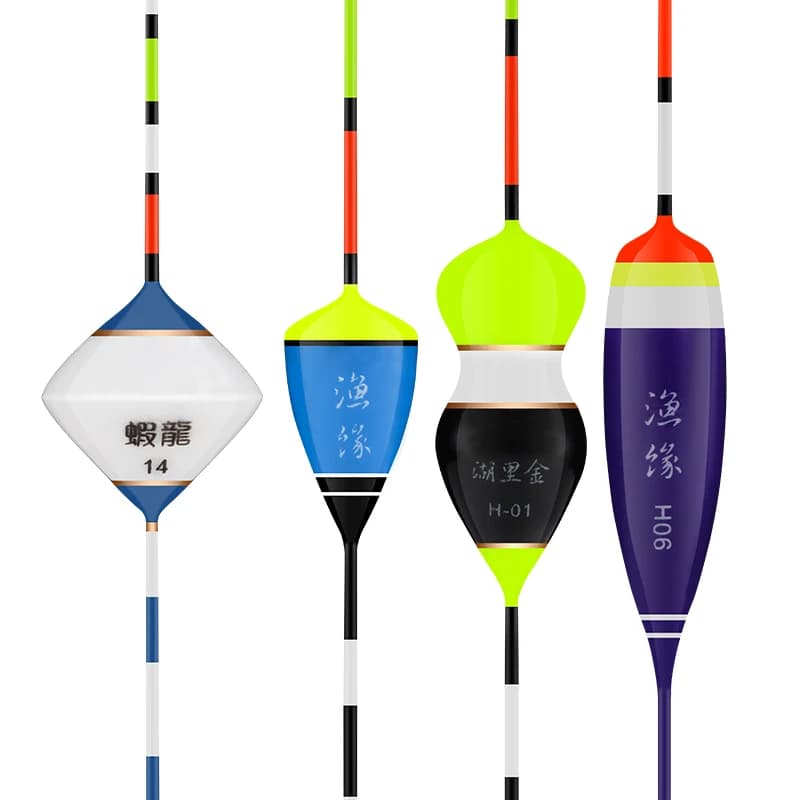 3 flotteurs nano pêche sensibles avec porte flotteur pour pêche en eau peu profonde et pêche