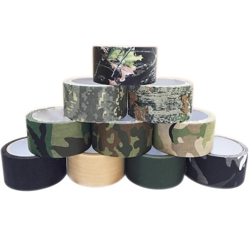 Ruban camouflage adhésif étanche - Bandes de camouflage durable pour équipement de chasse
