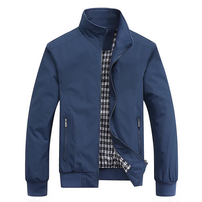 Bomber slim printemps automne homme fashion pêche casual nouvelle collection baseball jacket