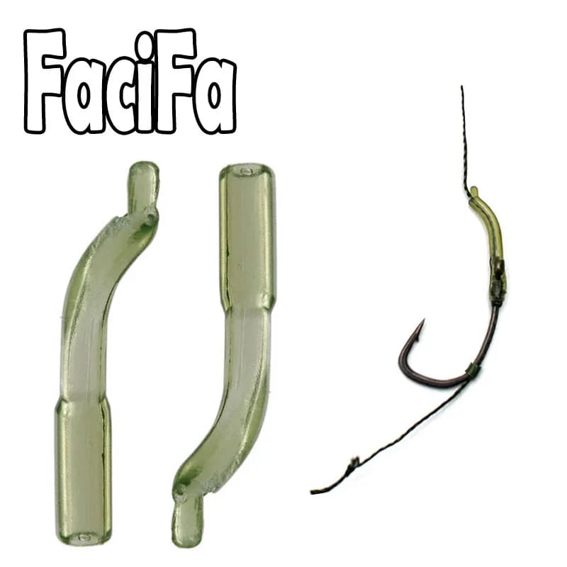 Accessoires montage D Rig pour pêche carpe - Aligneurs, manchons anti-emmêlement 25/100 pièces