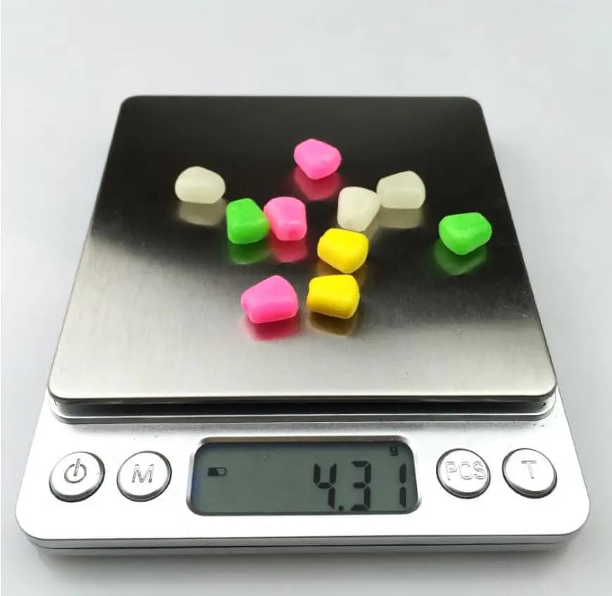 Lot de 50 ou 100 boilies flottants pour carpe - Appâts colorés saveur maïs pêche intensive