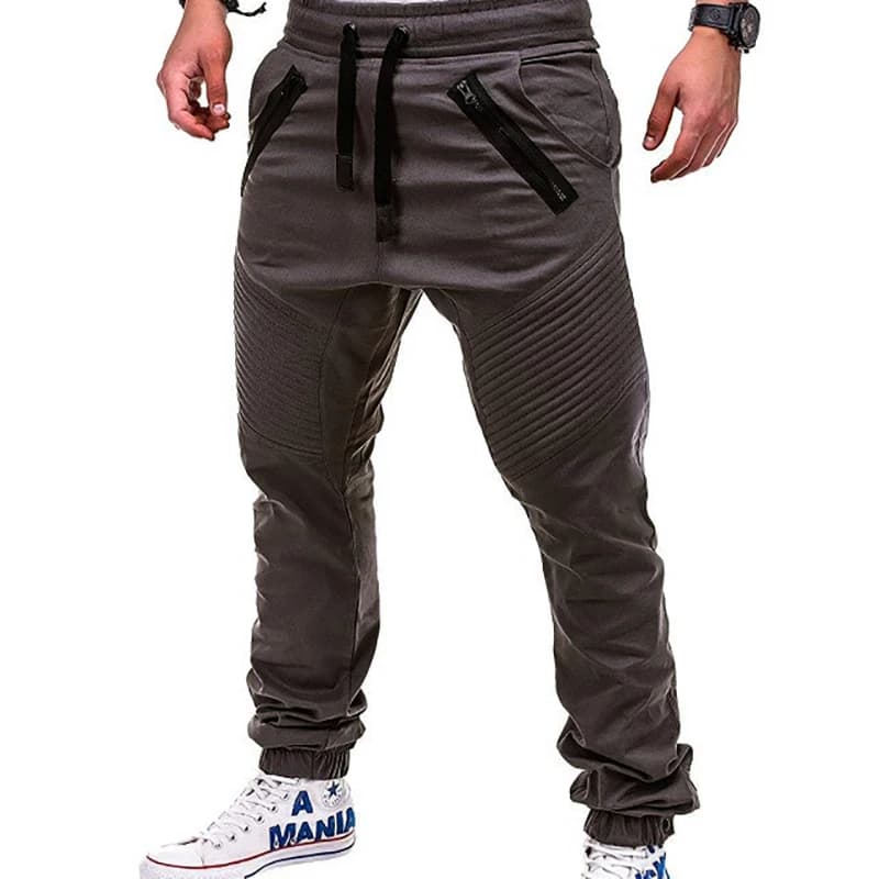 Pantalon jogger cargo homme pêche - Confort sportswear multi-poches pour pêche loisir détente