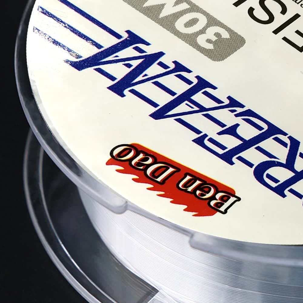 Ligne brème 30M monofilament super résistante japon 0.08-0.30mm pour pêche en mer et carpe