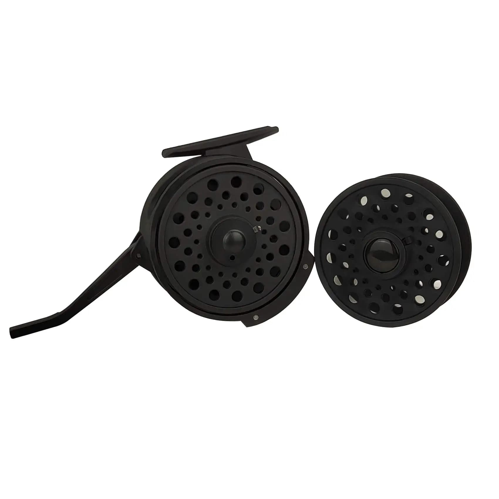 Moulinet de pêche à la mouche automatique Aventik ultra-léger pour nymphe, design européen avec sac filet