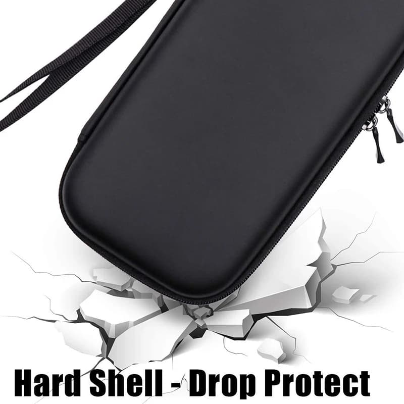 Étui rigide EVA pour Nintendo Switch Lite - Coque anti-choc avec couverture PU pour console portable