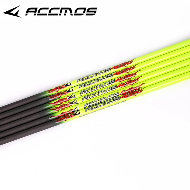 Fûts flèches carbone pur spine 300-800 ID6.2mm - 6/12pcs tube DIY chasse pêche archerie