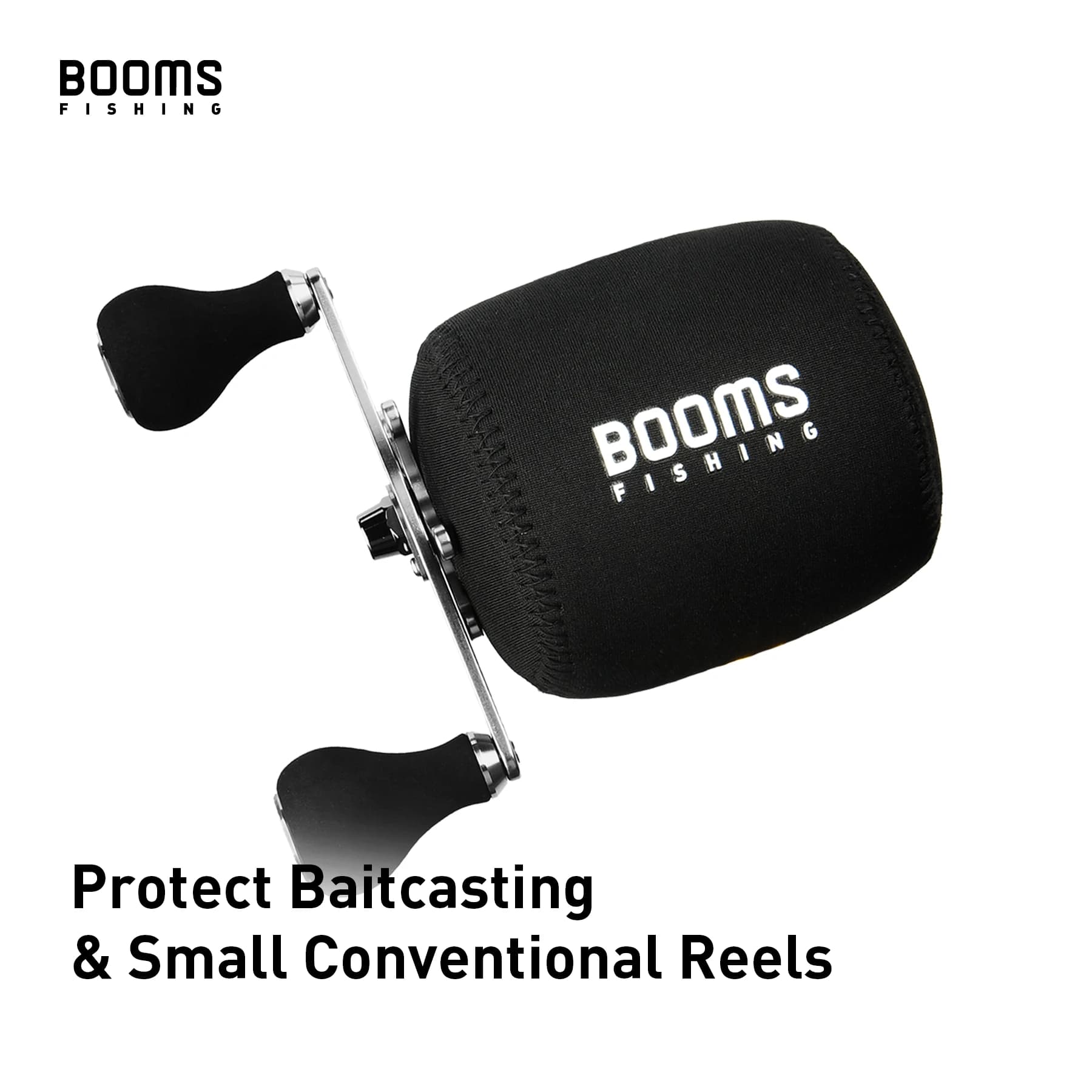Étui néoprène moulinet pêche Booms RC1 ultra-léger résistant - Housse tambour casting protection renforcée