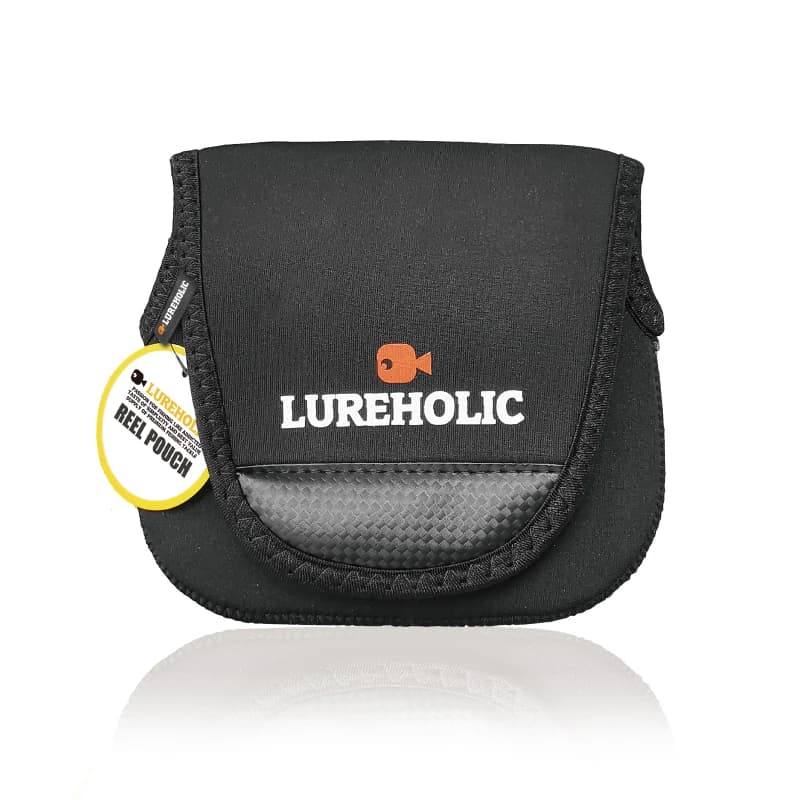 Pochette de protection néoprène épaisse pour moulinet LUREHOLIC - Housse isolante pour moulinets spinning et casting