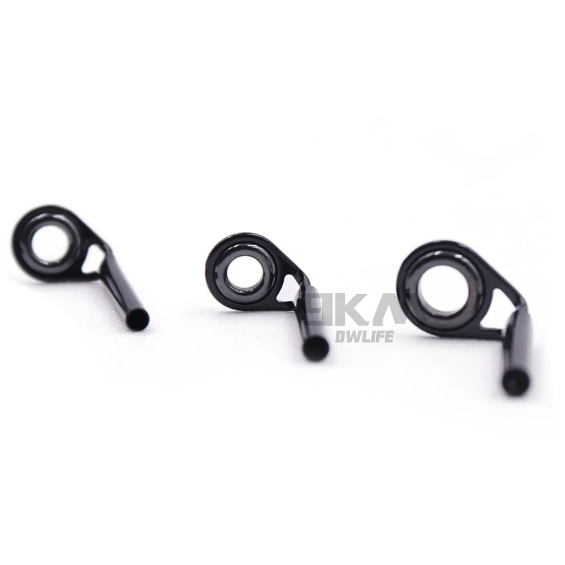 Kit anneaux canne pêche 5-10 pièces MKT - Ceramique inox 1.2-2.0mm pour eau douce et mer réparation
