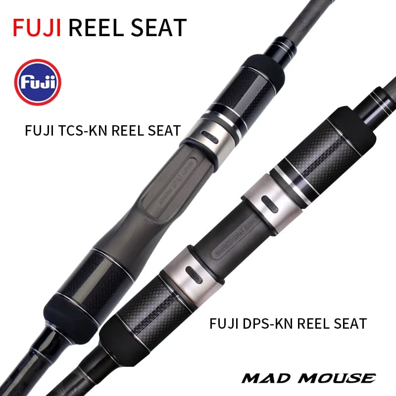 Canne slow jigging MADMOUSE Japon 1.98m PE 3-6 pour jigs 150-400g - Rod boat pêche hauturière Fuji