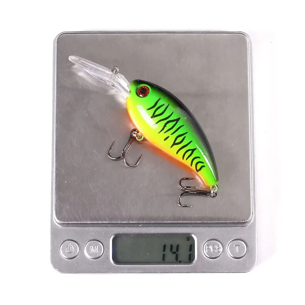 Leurre crankbait Hengjia 14g 10cm Minnow - Wobbler pour brochet et perche en pêche au leurre