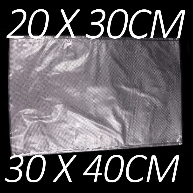 Sacs PVA carp fishing 50pcs 20X30cm 30X40cm - Dissolution rapide écologique pour appâts carpe